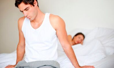 Manque de puissance dans la prostatite